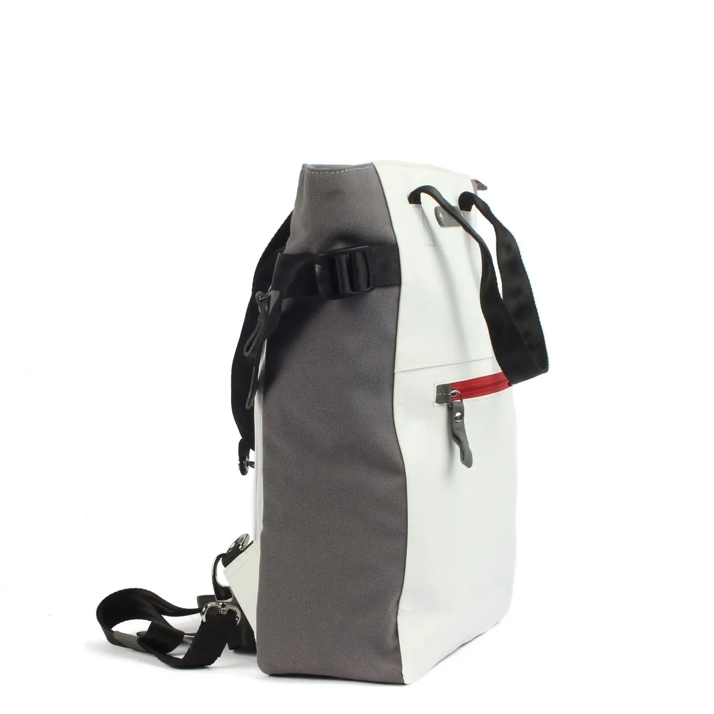 Rucksack Mendo - white-grey