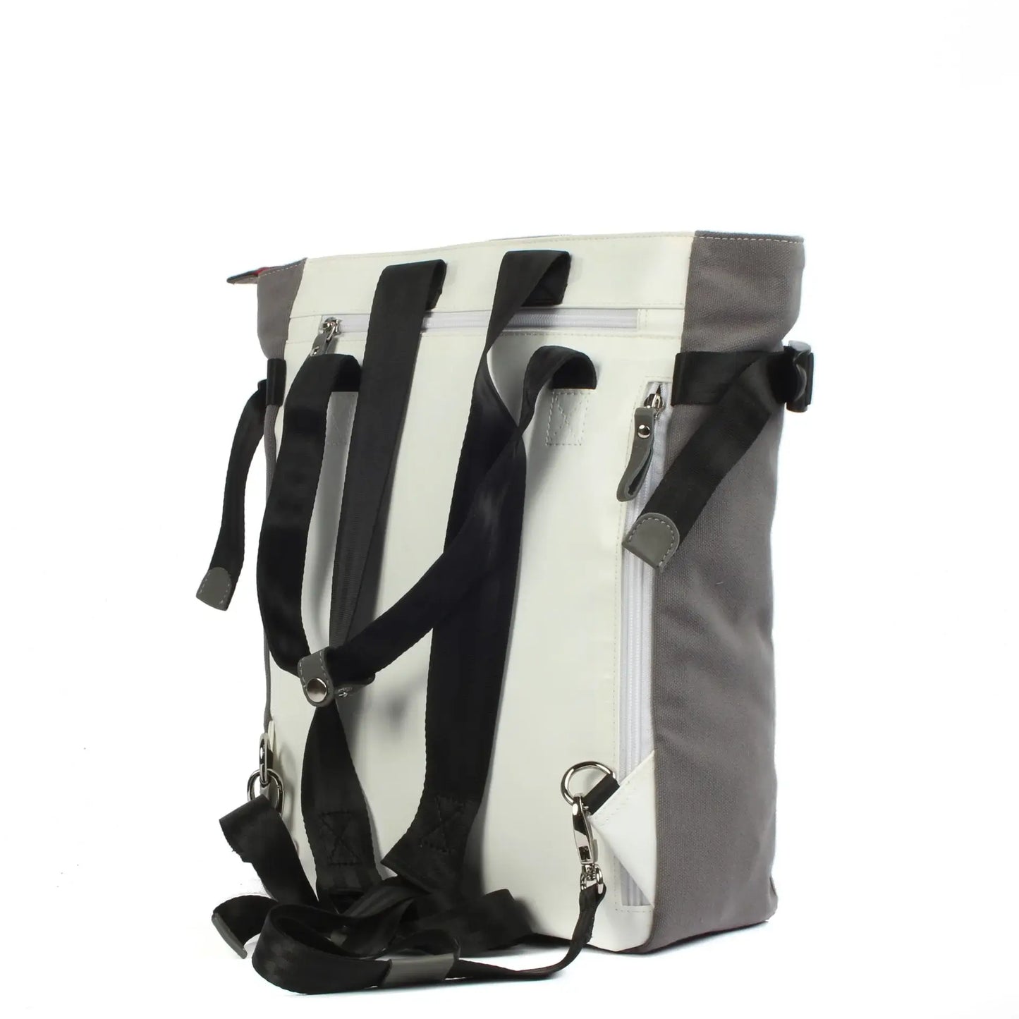 Rucksack Mendo - white-grey