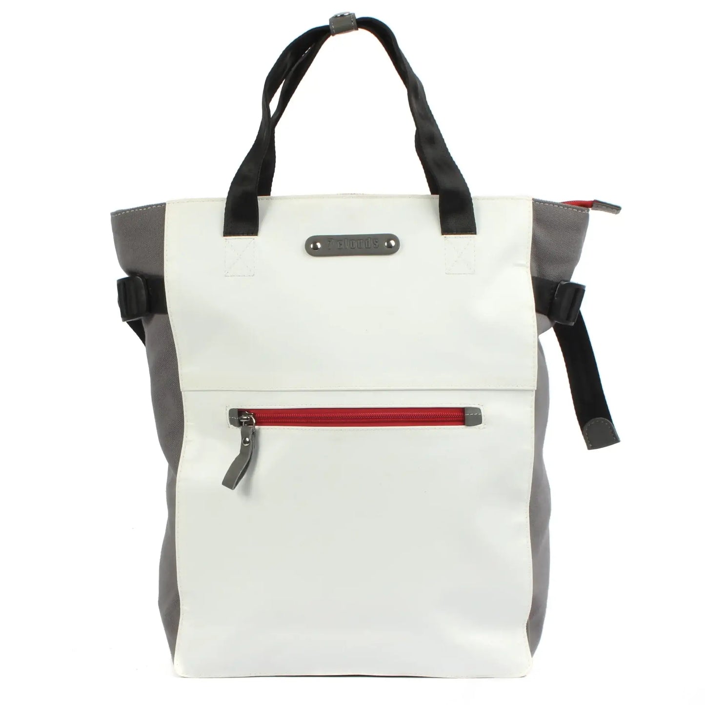Rucksack Mendo - white-grey