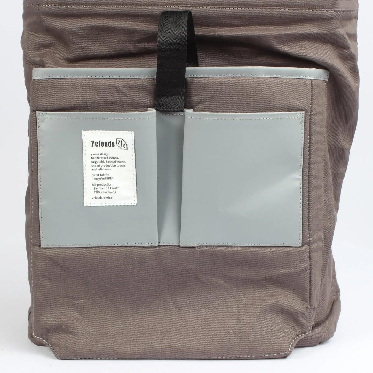 Rucksack Mendo - white-grey