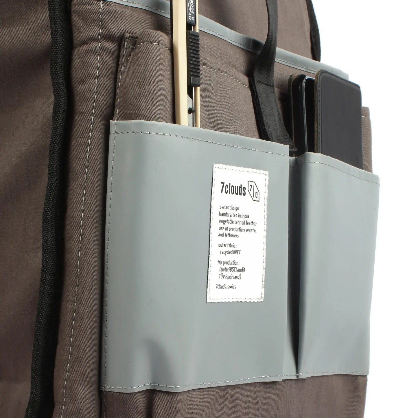 Rucksack Shams - white