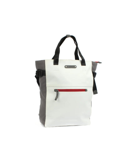 Rucksack Mendo - white-grey